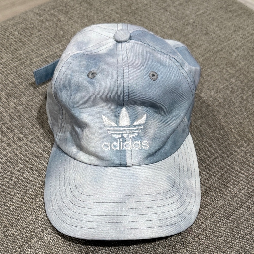 Adidas Light Blue Tie-Dye Baseball Cap